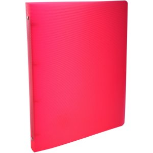 Kroužková vazba z PP 1,2 mm se 4 kroužky 30 mm, hřbet 40 mm, Linicolor, pro formát DIN A4 extra široký, různé barvy