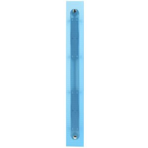 Kroužková vazba z PP 1,2 mm se 4 kroužky 30 mm, hřbet 40 mm, Linicolor, pro formát DIN A4 extra široký, různé barvy