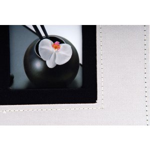 Walther fotoalbum BLACK WHITE grey 26x25 cm 50 černých stran