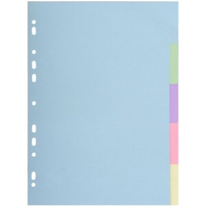 Exacompta Register A4 Recyclingkarton Forever 5-tlg 180...