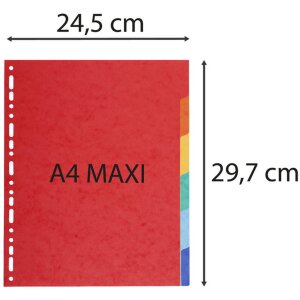 Exacompta 2106E Register Nature Future A4 6 Taben Manila...