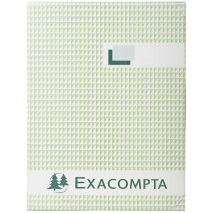 Kladde mit kaschiertem Leineneinband, DIN A4, 250 Blatt,...