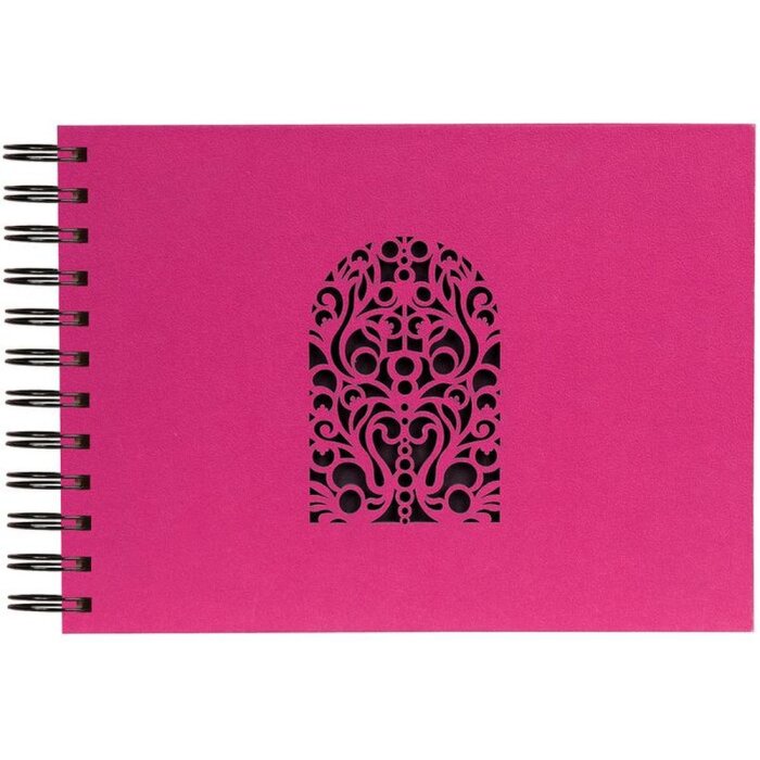 Spirálové album Colours, 50 stran, 23x16cm Fuchsia