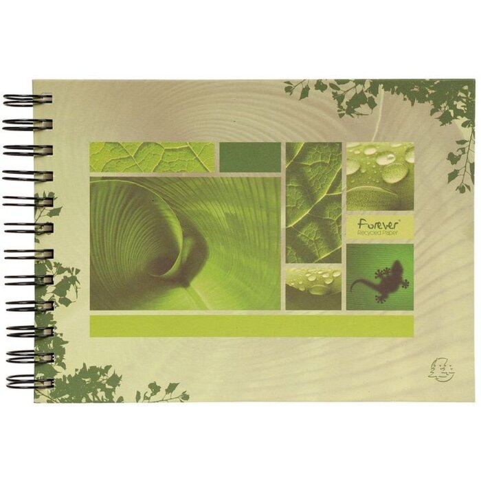 Spirálové album Exacompta Forever Rain 23x16 cm 50 bílých stran