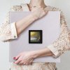 Walther fotoalbum plátěné ČERNÁ BÍLÁ 30x30 šedá 50 černých stran