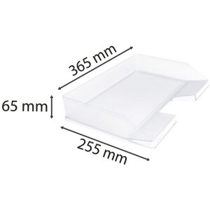 Exacompta Briefablage Combo Quer Classic glasklar...