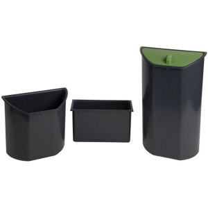TOP LINE Eco odpadkový koš Classic černý antracitový