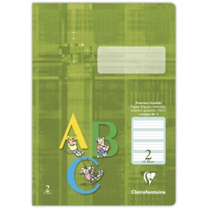 Clairefontaine Schulheft A4 Lineatur 2 16 Blatt 90...