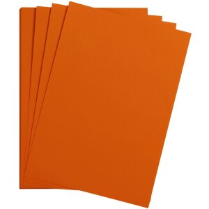 Clairefontaine 97355C Tonpapier A4 25 Blatt Rot-Orange...