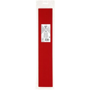 Clairefontaine Krepppapier Rolle rot 250x50 cm 40g 75%...
