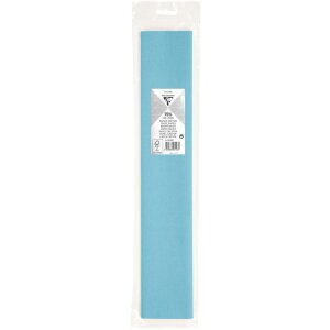 Rolle Krepppapier in turkis - 95125C Clairefontaine