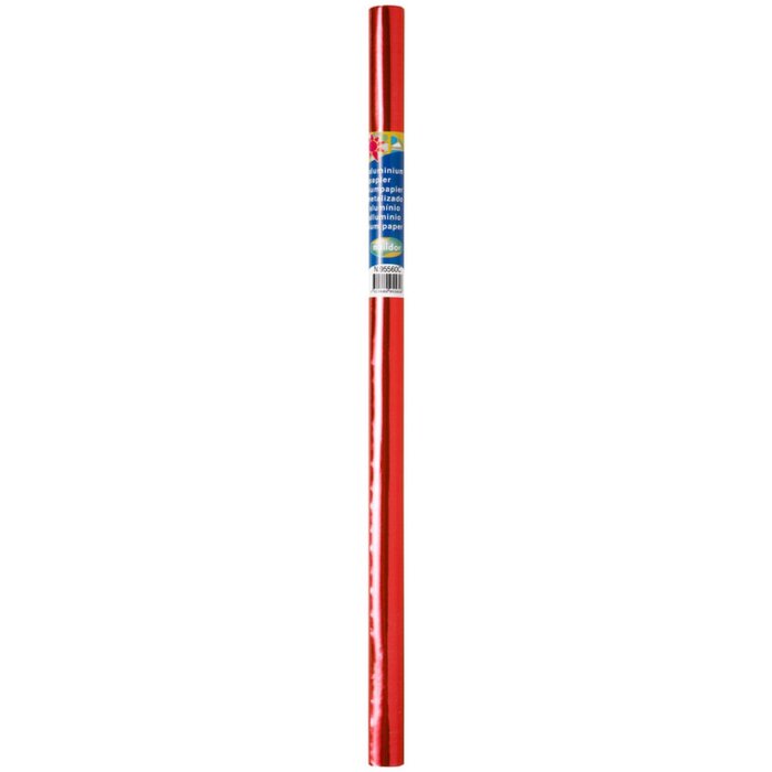 Clairefontaine Maildor Aluminiumpapier doppelseitig rot 0,8 x 0,5 m 90g