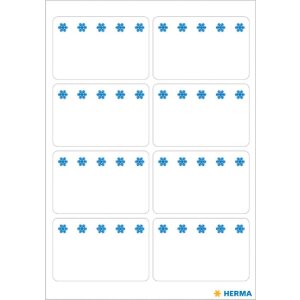 HERMA Tiefkühletiketten weiß Eiskristalle 7...