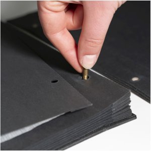 Doplňkové listy Exacompta černé 29x37 cm