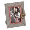 Portrétní rám BAVARIAN HEART 13x18 cm červeno-bílý