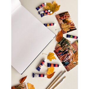 Walther fotoalbum MONZA 33x34 cm modré 60 bílých stran