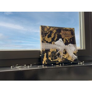 Walther fotoalbum MONZA 33x34 cm modré 60 bílých stran