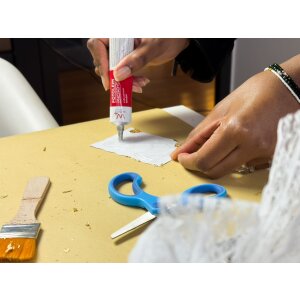 Walther fotoalbum MONZA 33x34 cm modré 60 bílých stran