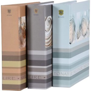 Henzo slip-in album Back to nature 200 fotografií 10x15 Memo album assorted colors