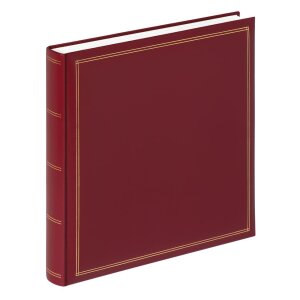Walther fotoalbum MONZA 33x34 cm vínově...