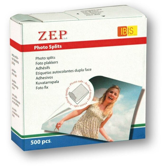 Samolepicí fotografické body 13x17mm - 500 kusů
