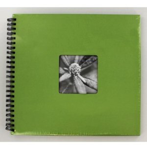Spirálové album Hama Fine Art apple green 36x32 cm 50 černých stran