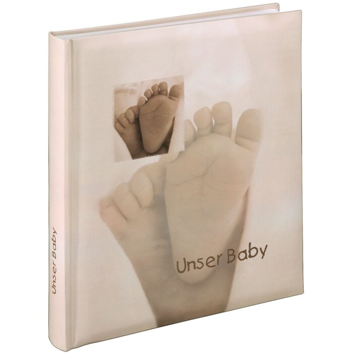 Dětské album Hama BABY FEEL 29x32 cm 60 bílých stran