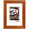 Dřevěný rám Hama Riga 10x15 cm oranžový s paspartou a kvalitním sklem