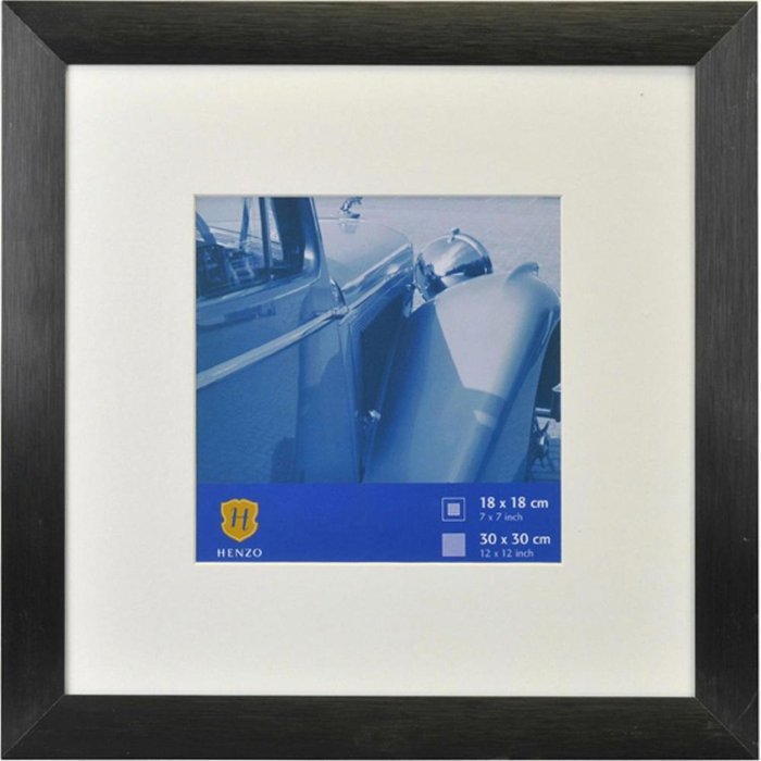 30x30 hliníkový rám černý Henzo LUZERN