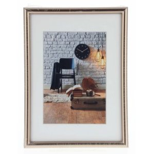 Plastový rám Sevilla 13x18 cm šedý