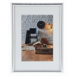 Plastový rámeček Hama Sevilla 13x18 cm stříbrný