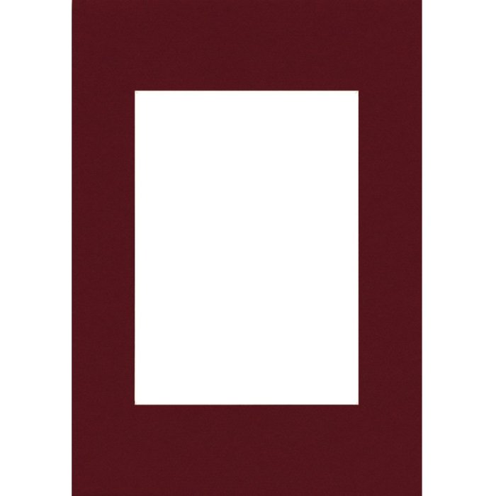 Hama passe-partout 20x28 cm - 13x18 cm cihlově červená