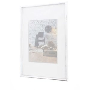 Plastový rám Sevilla 20x30 cm stříbrný