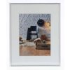 Plastový rám Sevilla 28x35 cm stříbrný