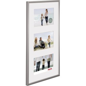 Galerijní rám Madrid 3 fotografie 13x18 cm stříbrný