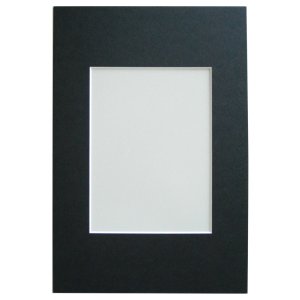 Galerie passe-partout 50x70 černá