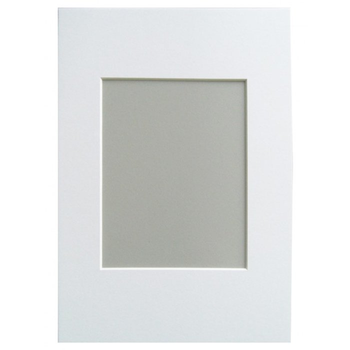 Galerie passe-partout 50x70 polar white