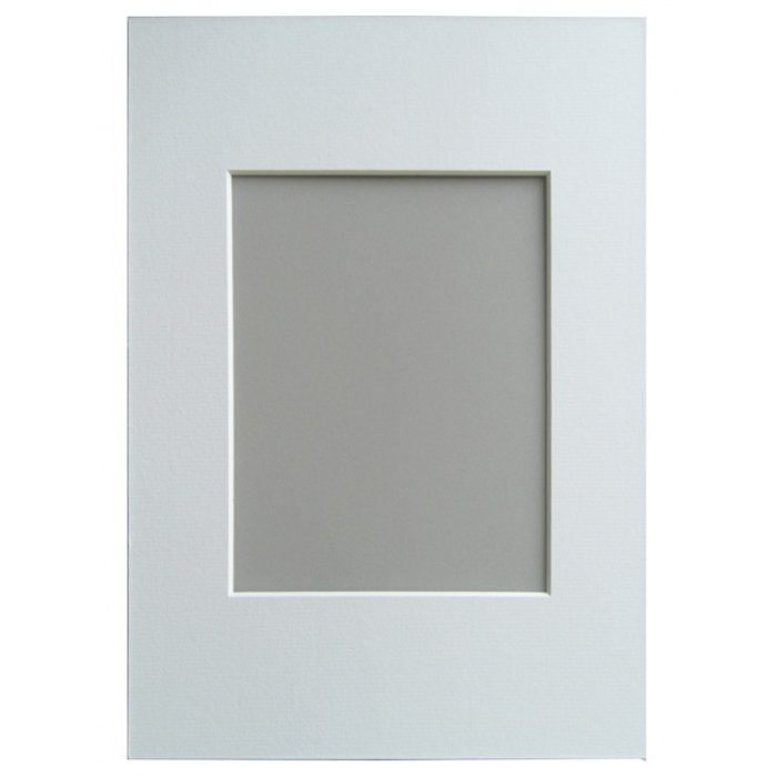 Galerie passe-partout 50x70 bílá