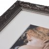 Elegantní barokní obrazový rám 18x24 cm tmavě šedý