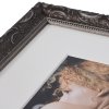 Elegantní barokní obrazový rám 18x24 cm tmavě šedý