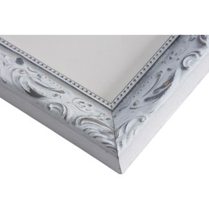 Elegantní barokní obrazový rám 20x30 cm bílý