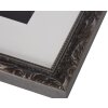 Elegantní barokní obrazový rám 30x40 cm tmavě šedý
