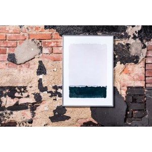 Plastový rám Napoli 50x70 cm stříbrný