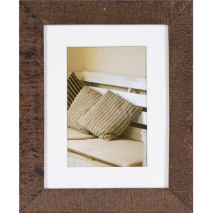 Rám obrazu dřevo Driftwood 15x20 tmavě hnědý
