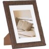 Dřevěný rám Driftwood 18x24 cm tmavě hnědý