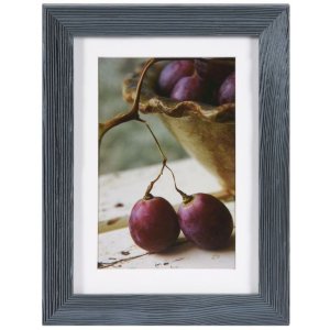 Dřevěný rám Deco 13x18 cm modrý