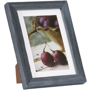 Dřevěný rám Deco 13x18 cm modrý
