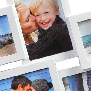 Henzo galerie rám Holiday 6 fotografií bílá