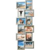 Henzo galerijní rám Holiday 12 fotografií 10x15 cm šedý