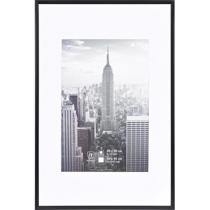 Henzo hliníkový rám Manhattan 30x45 cm černý